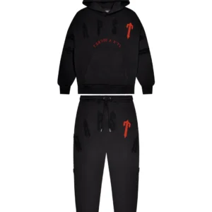  Trapstar Irongate Arch Chenille 2.0 Tracksuit - Red Logo