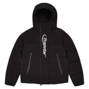 Trapstar Hyperdrive Technical Puffer Black Reflective