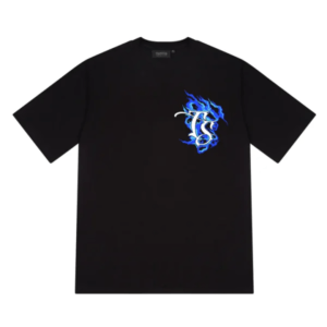 Trapstar New Chrome Flame SS23 T-Shirt Black